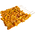 Schweinefleisch Satay-Spiesse