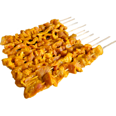 Schweinefleisch Satay-Spiesse